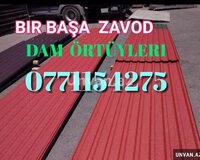 Bir başa Zavodan Dam Örtüyleri Satiş