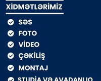 Foto çəkiliş və sayrə xidməti