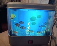 Suni Tropik Balıq Dekorativ Hərəkətli Akvarium Lampası