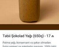 Fıstıq əzməsi satılır