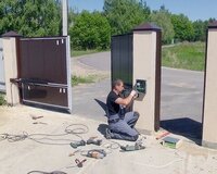 Avtomatik qapilarin temiri ve sifarisi