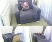 Kreslo Çarpayı Yuksek keyfiyyetde.Alt hissəsi bazalıdır. İst