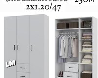 Üç qapılı dolablar (laminatla)