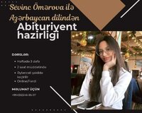 Abitruyent və məktəblilərin hazirligi. Repetitorluq