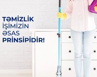 Təmizlik işləri görürəm
