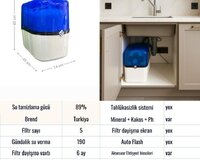 6 Mərhələli Su Filtri Sistemi – Təmiz suya sağlam addım