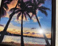 Hazır Almaz Mozaika Çərçivəli, 30×40, Çox Zərif İş