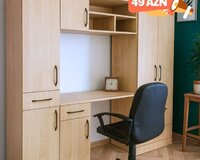 Uşaq otağı çalışma masası-dolab dəsti Kreditlə