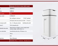 Hidrotek Fcv-16-15 Smart 2021 model su yumşaltma