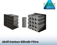 Havalandırma üçün Qoxu Tutucu Karbon Silinder Filtr