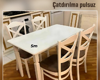 Masa + 4 stul dəsti