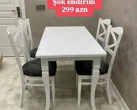 Masa və oturacaqlar