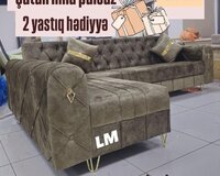 Künc divanlar (açılan+bazali)