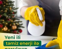 Təmizlik işləri görürəm