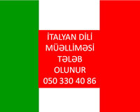 İtalyan Dili Müəlliməsi axtarırıq sərbəst iş qrafiki