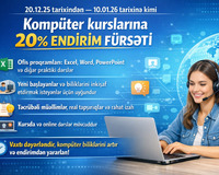 Endirimli kompüter kursları