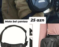 Moto qara çanta