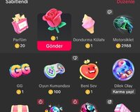 Tiktok hesabı 27lvl