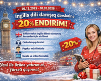 Endirimli ingilis dili kursu