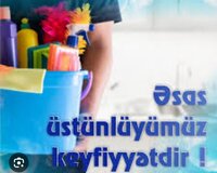 Təmizlik işləri görürəm