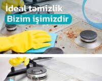 Təmizlik işləri görürəm