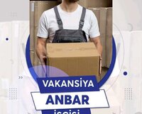 Anbar işçisi tələb olunur