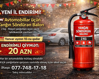 Yanğın söndürən balon