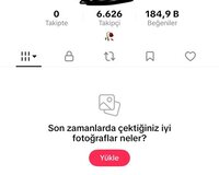 Tiktok hesabı satılır