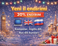Yeni il endirimli hazırlıqlar