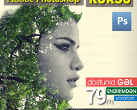 Adobe Photoshop kursu "0" dan peşəkar səviyyəyə qədər