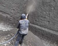 Püskürmə beton işləri