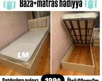 Bazall çarpayı tek nəfərlik