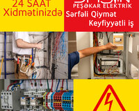 Təcili elektrik xidməti ustası