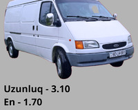 Öz Ford yük avtomobilimlə iş