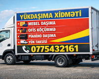 Yük taksisi yüklərin daşınması yükdaşıma xidməti
