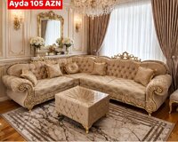 Klassik künc divan dəsti Kreditlə