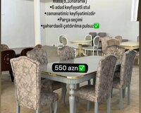 Masa və oturacaqlar