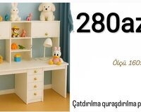 2nəfərlik yazı masası