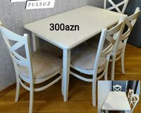 Masa və oturacaqlar