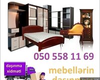 mebelerin daşınması. mebel daşıma.mebel usdası