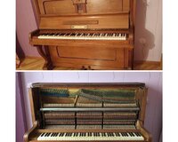 Zimmerman antik Alman pianosudu