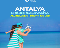 Antalya Turu - erken rezervasiya