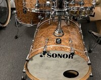 Sonor Prolite 2019 Chocolate burl 4 drums made in
