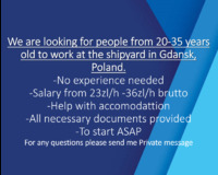 Job opportunity in Poland