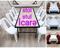 Kirayə stol stul