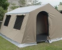 kamp çadırının qurulması