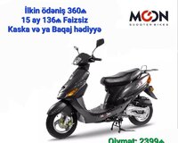 Hədiyyəki Faizsiz şərtlə benzin mopedler