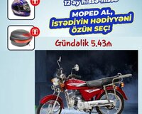 Mexanika Motosikletlər endirimlə hədiyyəli 65