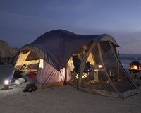 kamp çadırlarının quraşdırılması