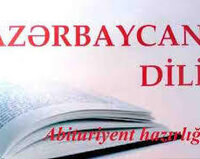 Azərbaycan dili hazırlıq kursu
